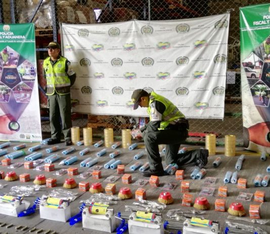 Aprehenden elementos de ferretería de contrabando en Cartagena