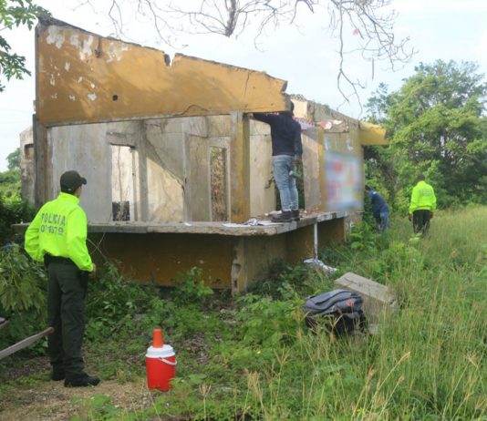 Demuelen inmueble que era usado para consumo de estupefacientes