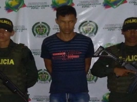 Capturado en Norosi, Bolívar, Presunto miliciano del ELN