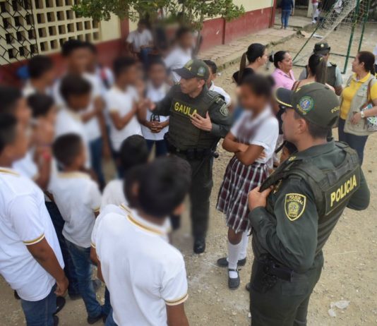 15 Armas blancas incautadas en colegios de Arjona, Bolívar, durante operativos de control Arjona-Operativos-de-Control-Colegios
