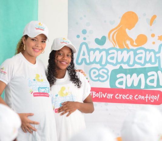 En San Estanislao de Kostka, Bolívar, se enseño la importancia de la lactancia materna