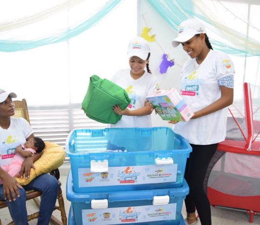 En San Cristobal y Soplaviento madres gestantes aprendieron la importancia de amantar