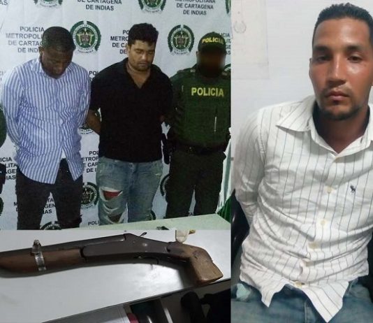Capturan tres sujetos presuntos responsables de hurtos en buses de Turbaco y Arjona Capturados-atracadores-turbaco-arjona
