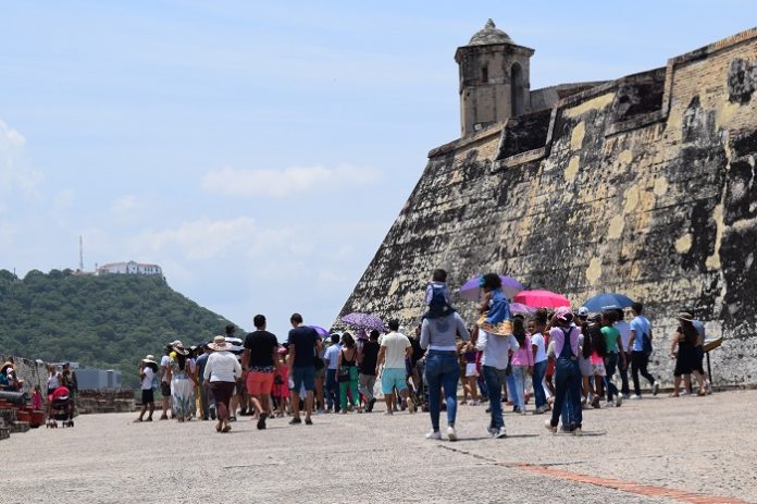 Record en día de entrada gratis a Fortificaciones de Cartagena