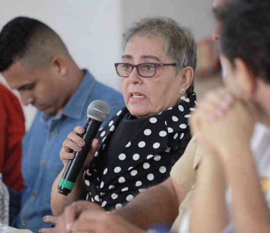 Gobernación de Bolívar y fuerza pública ratifican respaldo a docente amenazada y a líderes sociales Magda-Deyanira-Ballestas