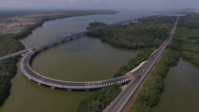 Inauguración del viaducto Gran Manglar en Cartagena