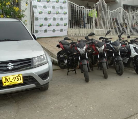 Recuperan once motos y un vehículo robado en Bolívar Motos-y-carros-robados-recuperados-en-bolivar