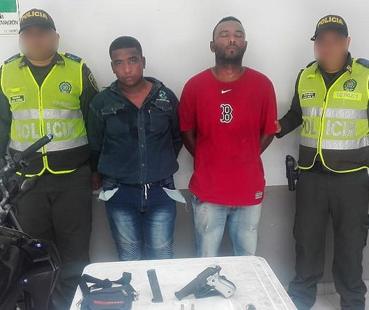 A la cárcel fleteros capturados en el barrio el Socorro de Cartagena Fleteros capturados barrio el socorro