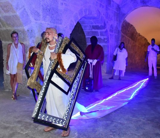 ‘Hombre de dolores’ continúa abierta en la galería del Baluarte de Santa Catalina Hombre de dolores Tunel de escape ETCAR