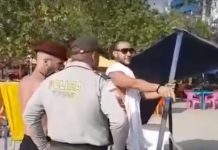 Autoridades en Cartagena expulsan a Israelí por infringir normas Israeli expulsado