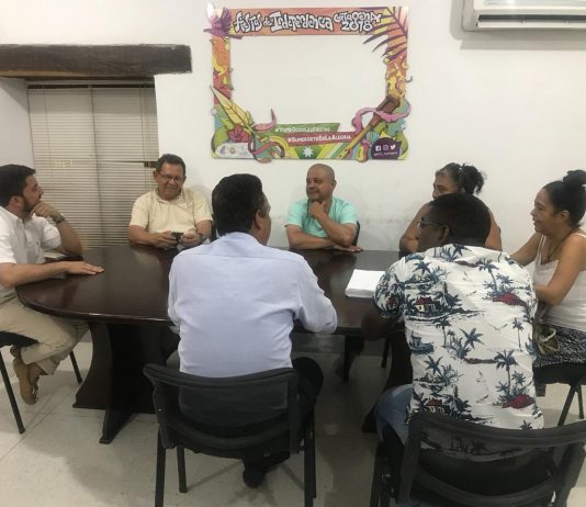 Ivan Sanes: “El consenso es el camino, las fiestas unen, construyen” Ivan Sanes Reunión sobre construccion de Fiestas 11 de Noviembre