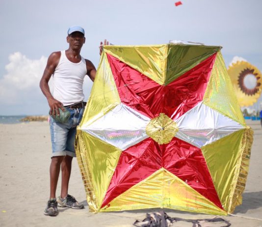 Con éxito finalizó colorido Festival de las Cometas (Barriletes) Festival de Cometas (Barriletes) de Cartagena