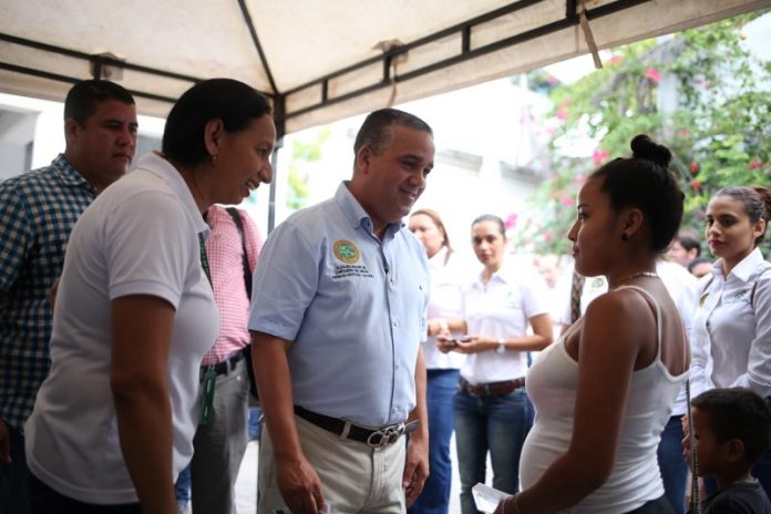 El Alcalde Pedrito Pereira caballero dio por iniciada la jornada de superación de la pobreza en Cartagena