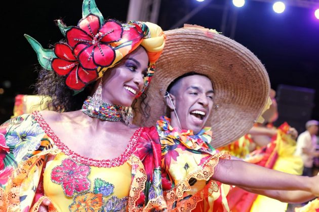 Ultimo preludio de las fiestas de independencia de Cartagena