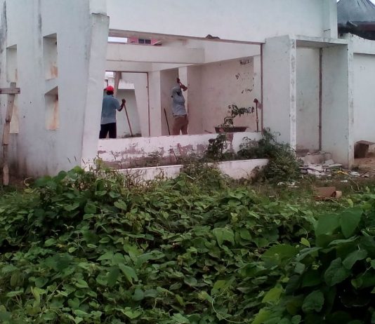 Iniciaron obras en el Hogar Múltiple de Flor del Campo edurbe Hogar Multiple de Flor del Campo