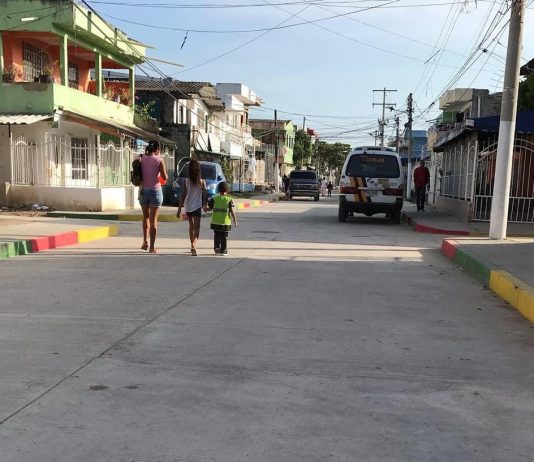 Alcalde Pereira entregó al servicio de la comunidad la Carrera 101 Calle san jose de los campanos