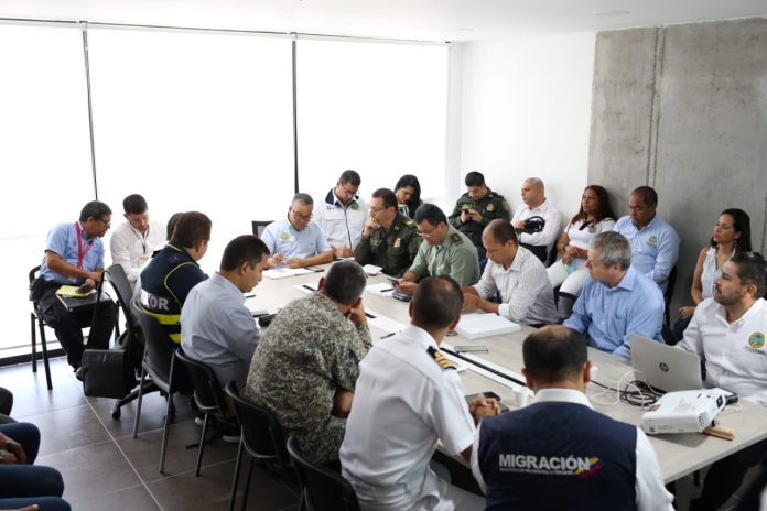 Consejo de seguridad en Cartagena