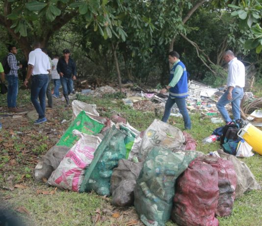 Realizan gran jornada de limpieza en Avenida del Lago Jornada de limpieza avenida el lago
