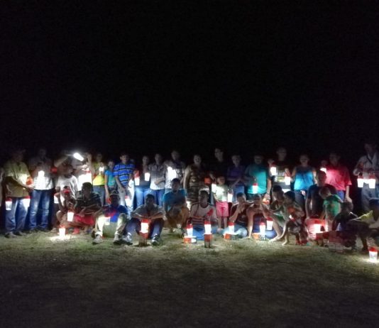 Tierra grata entrego 50 lamparas solares a habitantes de Hondible, Montes de Maria Tierra Grata, Lamparas Solares hondible, Montes de Maria