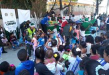 Caravana de la alegría hace presencia en los barrios vulnerables de Cartagena Caravana-de-la-alegria-policía-de-cartagena