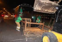 Distrito interviene avenida El Lago con limpieza de escombros Ciénaga-de-las-quintas-limpieza
