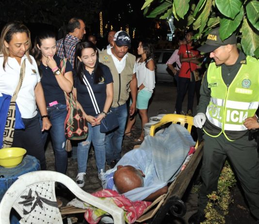 Distrito realizó operativo de control a habitantes de calle en el Centro Histórico Habitante-de-calle-Cartagena