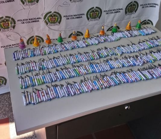 Policía de Bolívar continua operativos para evitar quemados con pólvora Polvora-incautada-en-bolivar