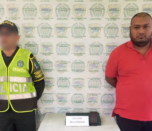 Tres capturados dejan operativos policiales en vías de Cartagena Capturado-JORGE DAVID PRETELT GUTIERREZ