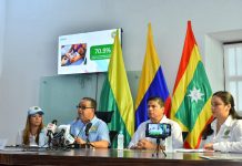 Alcalde presento informe de 100 días de Gestión Pedrito-pereira-caballero-gestion