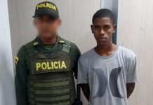 Cuatro capturados por porte ilegal de arma de fuego en Cartagena capturado-porte-ilegal-arma-cartagena