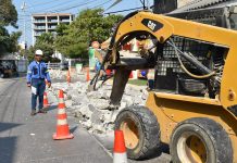 Aguas de Cartagena reactiva sustitución de redes, en el barrio Manga Sustitución redes Manga