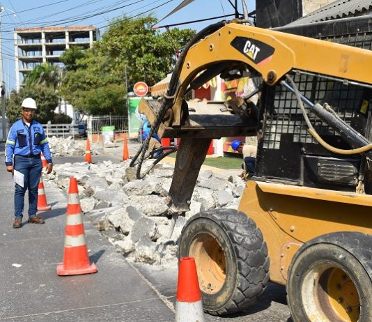 Aguas de Cartagena reactiva sustitución de redes, en el barrio Manga Sustitución redes Manga