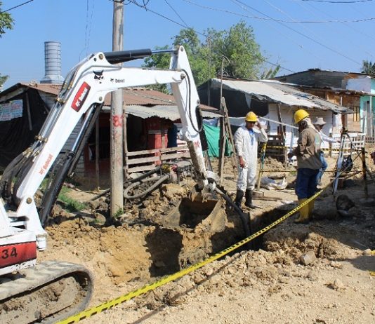 En un 60% avanzas obras de acueducto y alcantarillado en el barrio Villa Hermosa de Cartagena acueducto-barrio-villa-hermosa