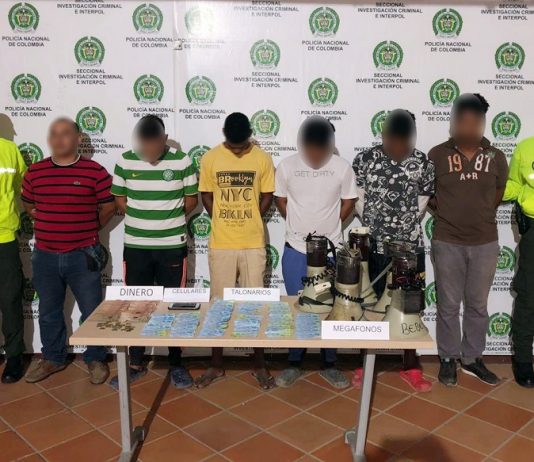 En el corregimiento de Santa Ana, desarticulada banda dedicada al chance ilegal