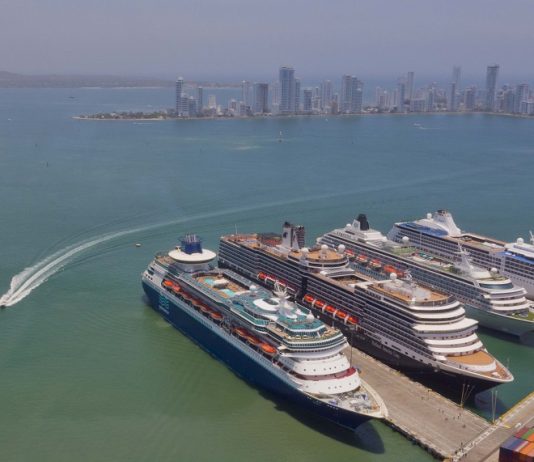 Cuatro cruceros llegarán mañana a Cartagena